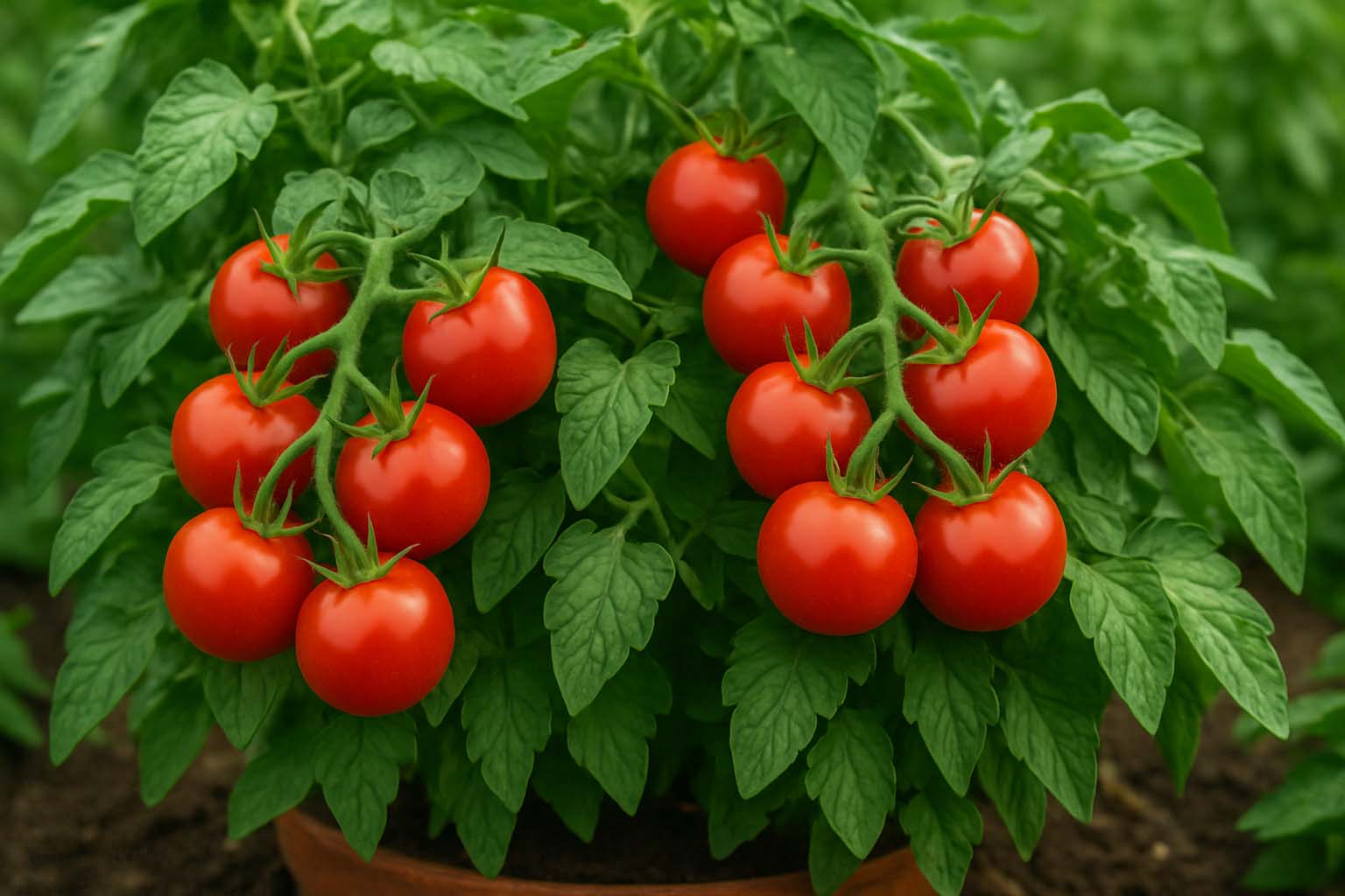 Valgomieji pomidorai "Veranda red H"