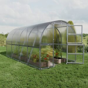 Šiltnamis Baltic LT - 4 mm storio kanalinis polikarbonatas - 3 x 12 m (36 m²)