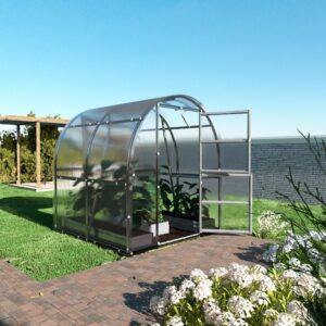 Šiltnamis KLASIKA Slim - 6 mm storio kanalinis polikarbonatas - 2 x 8 m (16 m²)